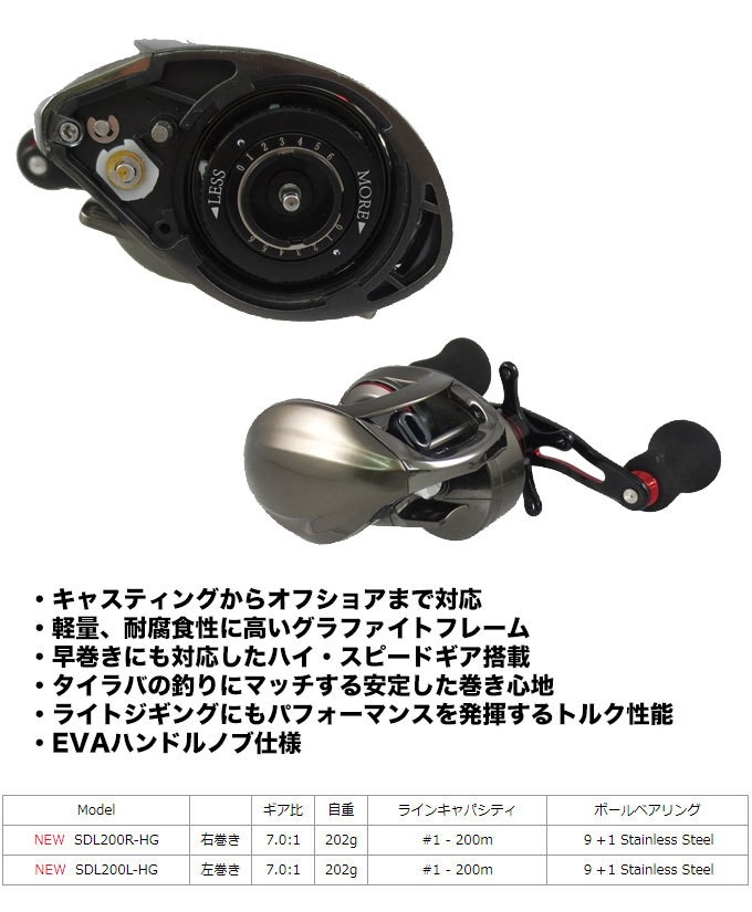 ラパラ　ソルディール　左巻き 価格アウトドア・釣り・旅行用品 - ☆【良品】ラパラ ソル