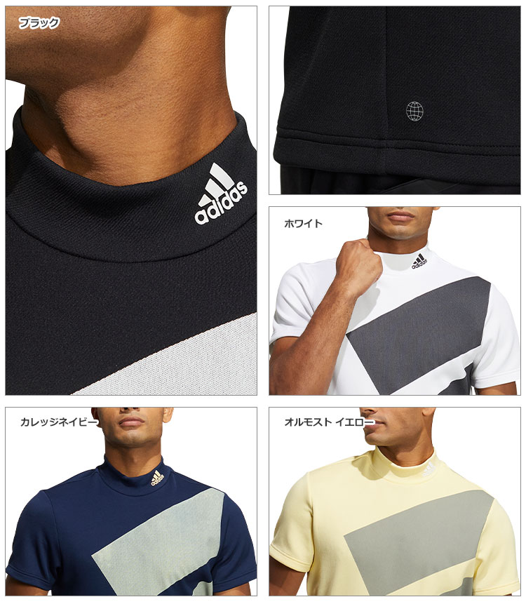 adidas（アディダス） ゴルフウェア MBI50 ビッグアディダスロゴ 半袖