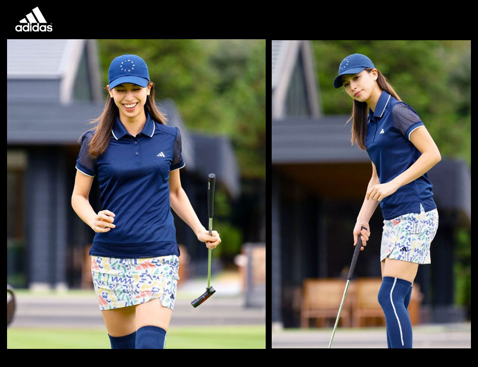 セール】グラフィックプリント ストレッチスカート【adidas Golf