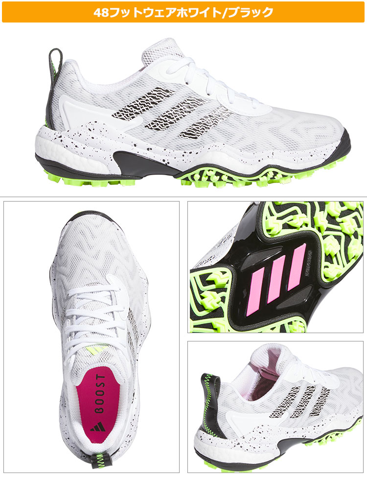 再値下げ　未使用　アディダス　ゴルフシューズ　25 レディース adidas アディダス ゴルフシューズ NKZ94 ウィメンズ コード