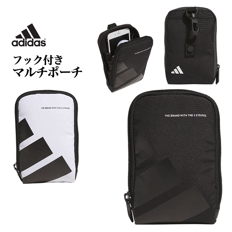 アディダス ゴルフ IKC98 ボールドロゴ マルチ ポーチ | adidas