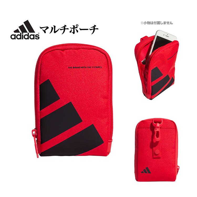 アディダス ゴルフ IKC98 ボールドロゴ マルチ ポーチ [W10cmxH16cmxD3cm ] | adidas