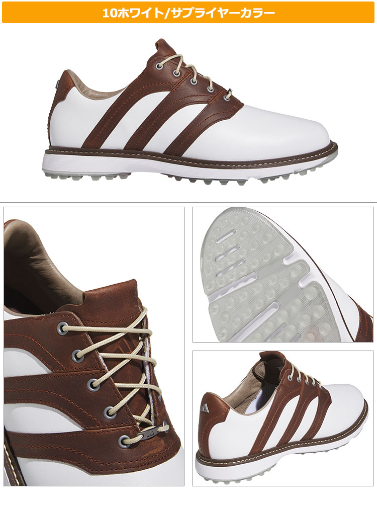 アディダス MC Z-TRAXION スパイクレスシューズ MDS05 メンズ レディース adidas 2024年モデル 日本正規品 adidas（アディダス） ゴルフシューズ MDS05 MC Z-TRAXION 靴ひも式