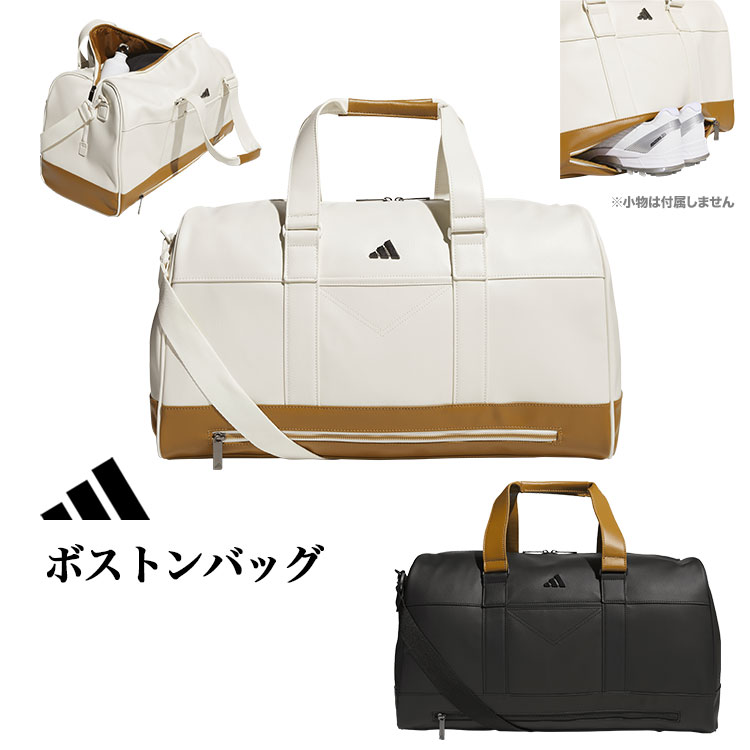 adidas アディダス ゴルフ JUT56 合成皮革 ボストンバッグ
