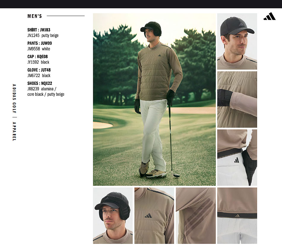 adidas（アディダス） ゴルフウェア JWJ83 アディゼロ Frost Guard