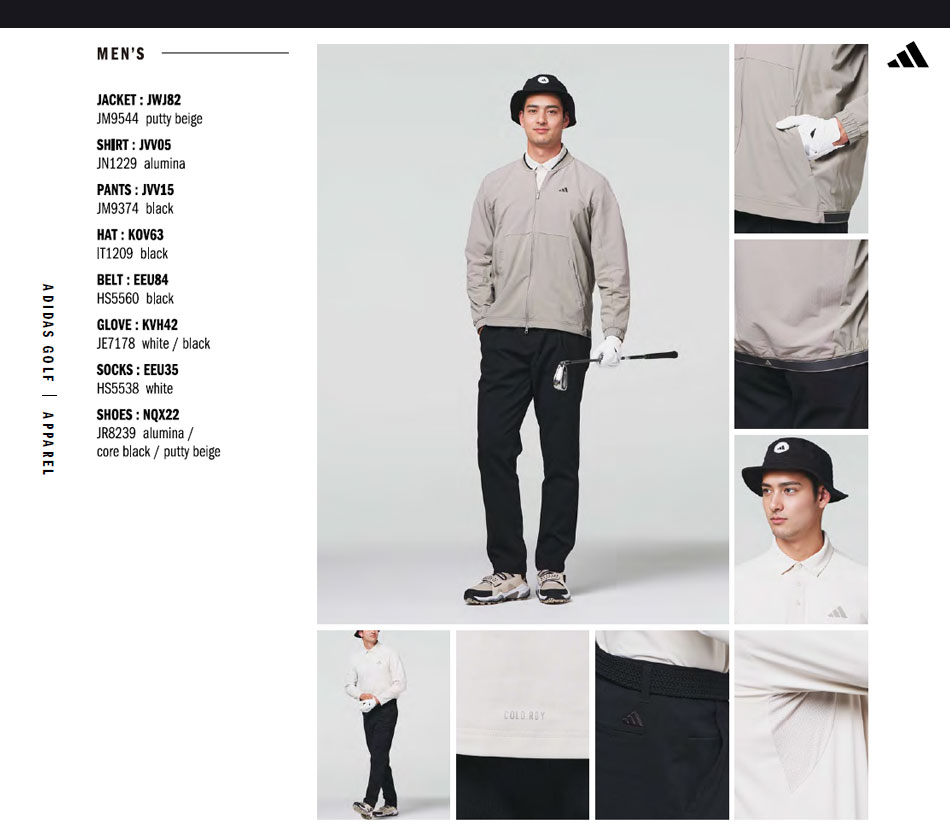 adidas（アディダス） ゴルフウェア JVV05 COLD .RDY 長袖 シャツ