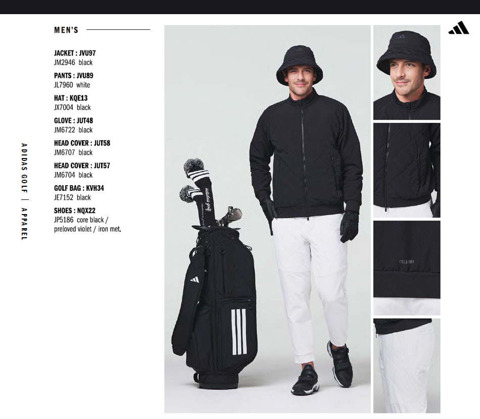 adidas（アディダス） ゴルフウェア JVU89 EX STRETCH COLD .RDY 撥水