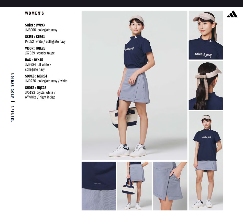 adidas（アディダス） ゴルフウェア JWJ93 HEAT .RDY ストレッチ 半袖