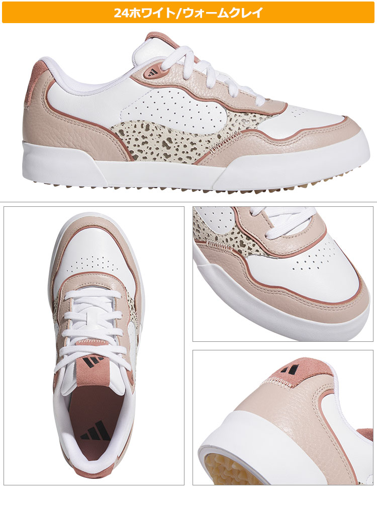 adidas アディダス ゴルフシューズ NKB39 ウィメンズ レトロ 
