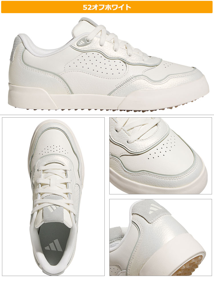 adidas アディダス ゴルフシューズ NKB39 ウィメンズ レトロ 