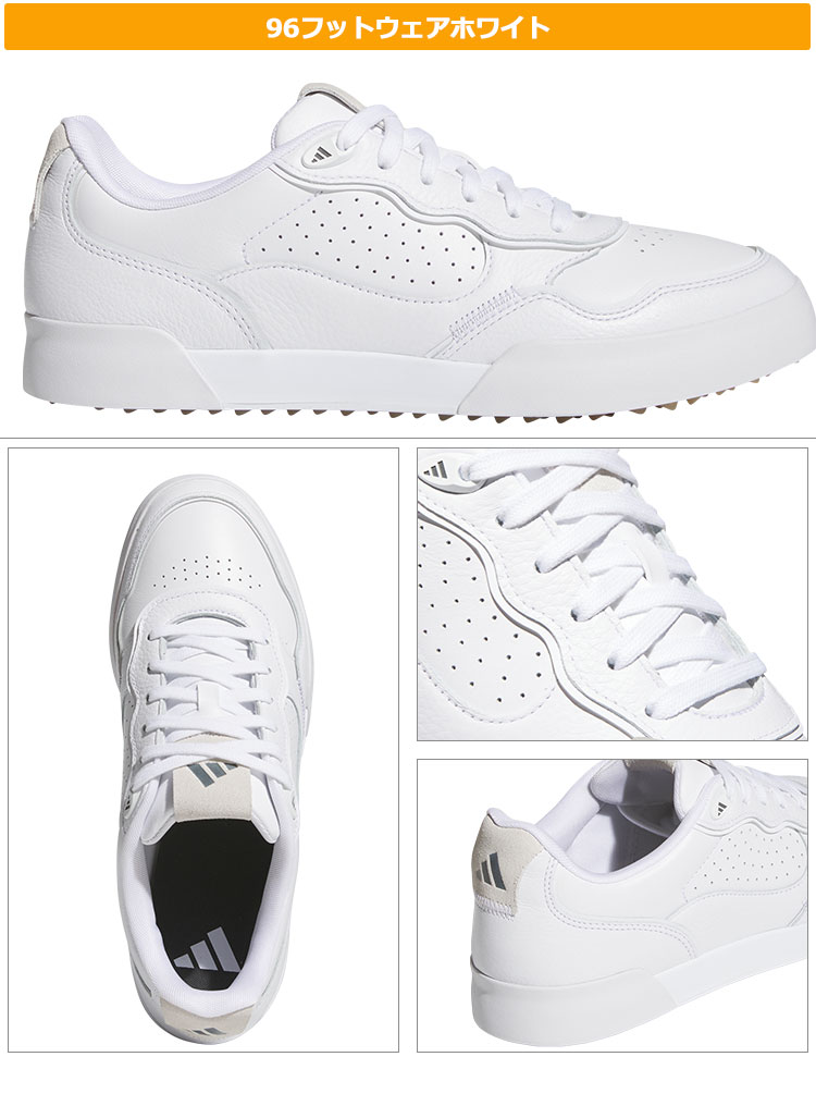 新品送料無料☆スタンスミスレディースゴルフシューズ23センチ希少カラーアディダス adidas アディダス ゴルフシューズ NLK88 レトロクロス 25 [靴