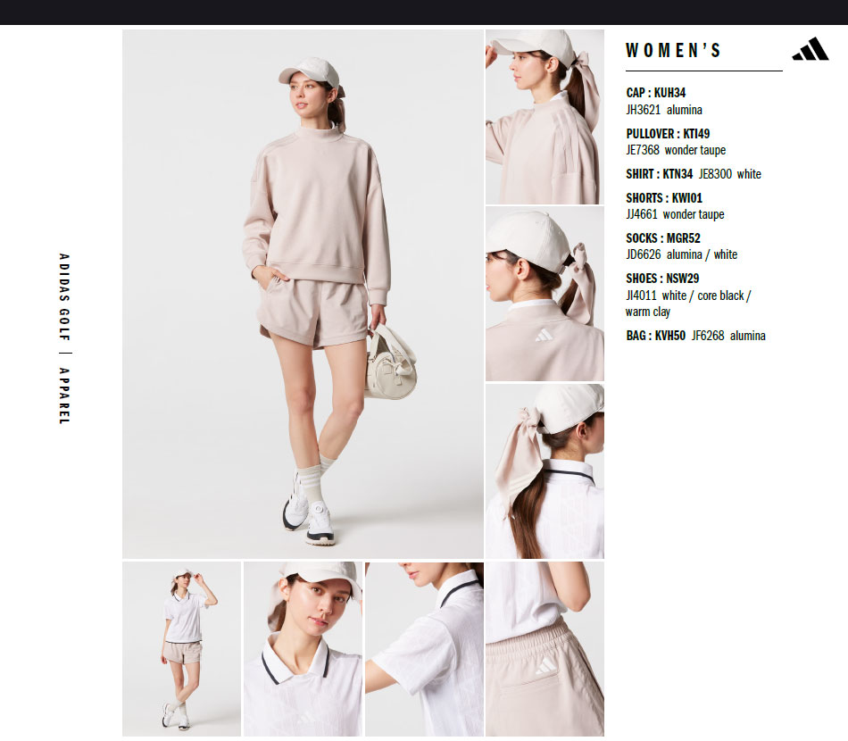adidas ニット セーター スリーストライプス クルーネック