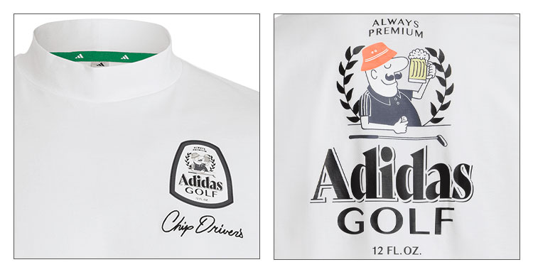 adidas（アディダス） ゴルフウェア OGH74 CHIP バックグラフィック