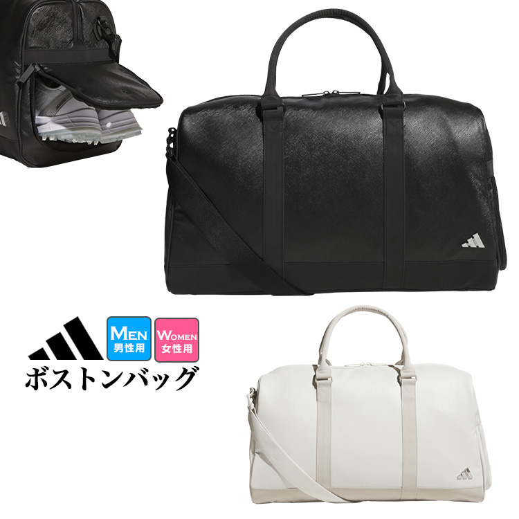 adidas（アディダス） ゴルフ MGV95 合成皮革 メタルロゴ ボストン
