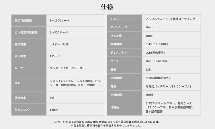 ブッシュネル ゴルフ用レーザー距離計 ピンシーカーA1スロープジョルト マリン PINSEEKER A1 SLOPE JOLT MARINE 【U10】の画像