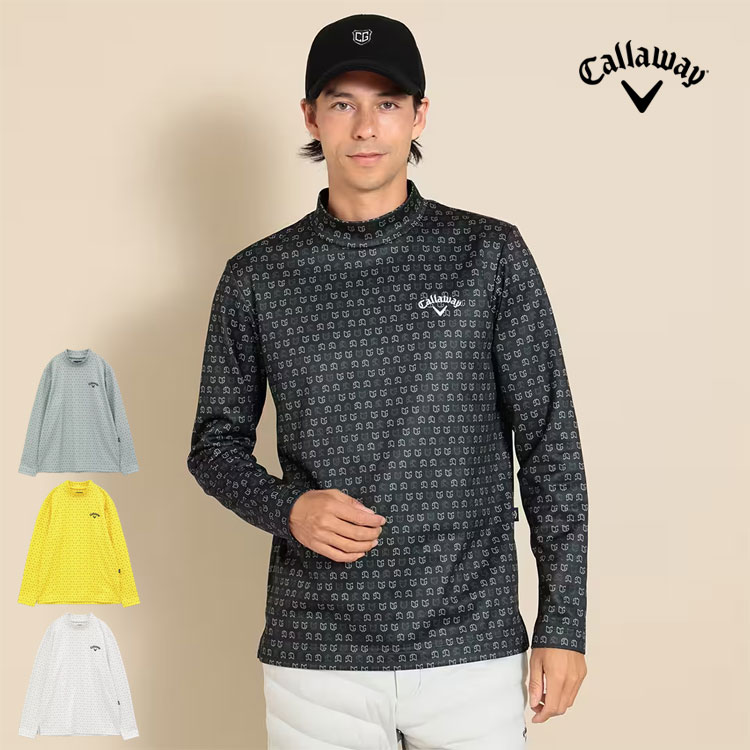Callaway（キャロウェイ） ゴルフウェア C23233115 ロゴプリント 裏
