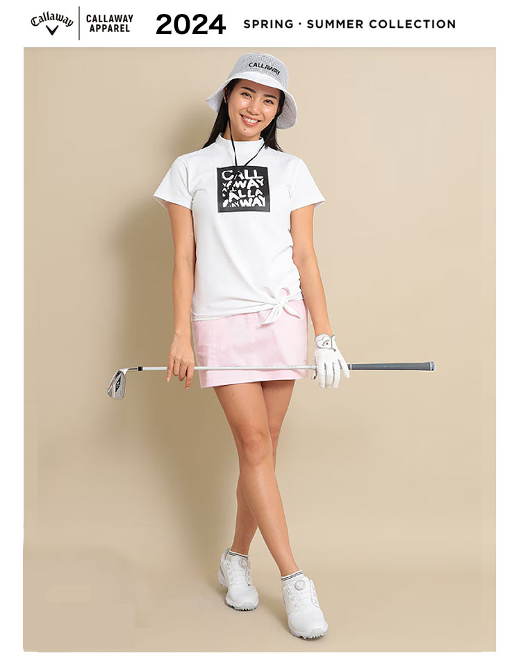 Callaway キャロウェイ ゴルフウェア C24134213 鬼カノコ ロゴ