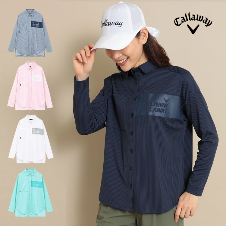 Callaway キャロウェイ ゴルフウェア C24133202 ストライプジャ Callaway キャロウェイ ゴルフウェア C24133202 ストライプジャ