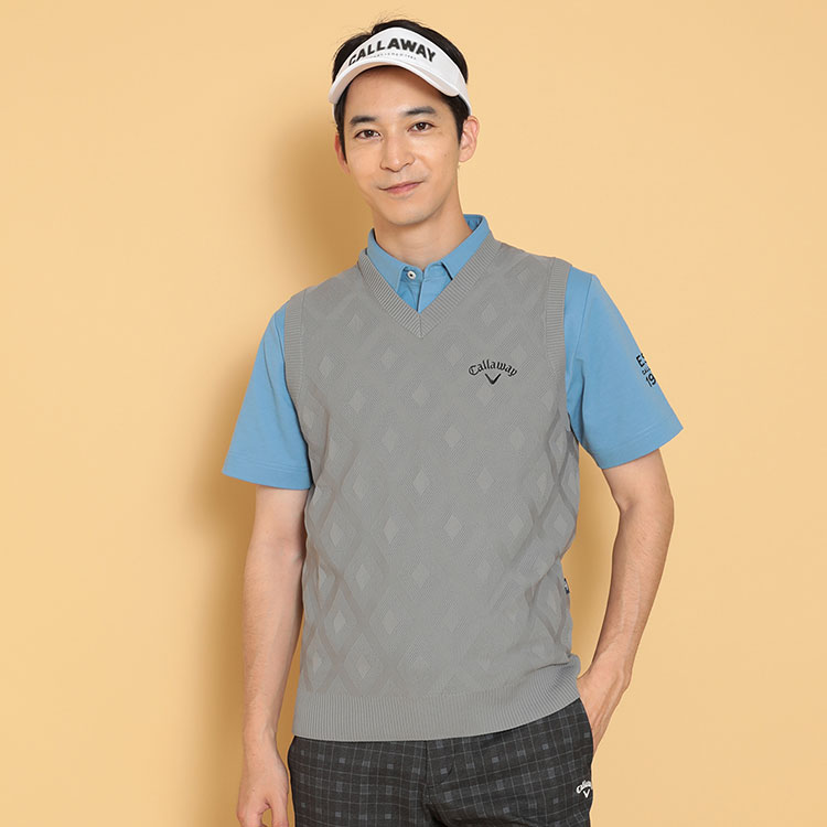 Callaway ゴルフ メンズベスト（サイズ（S/M/L）：3L（XXL））｜メンズ