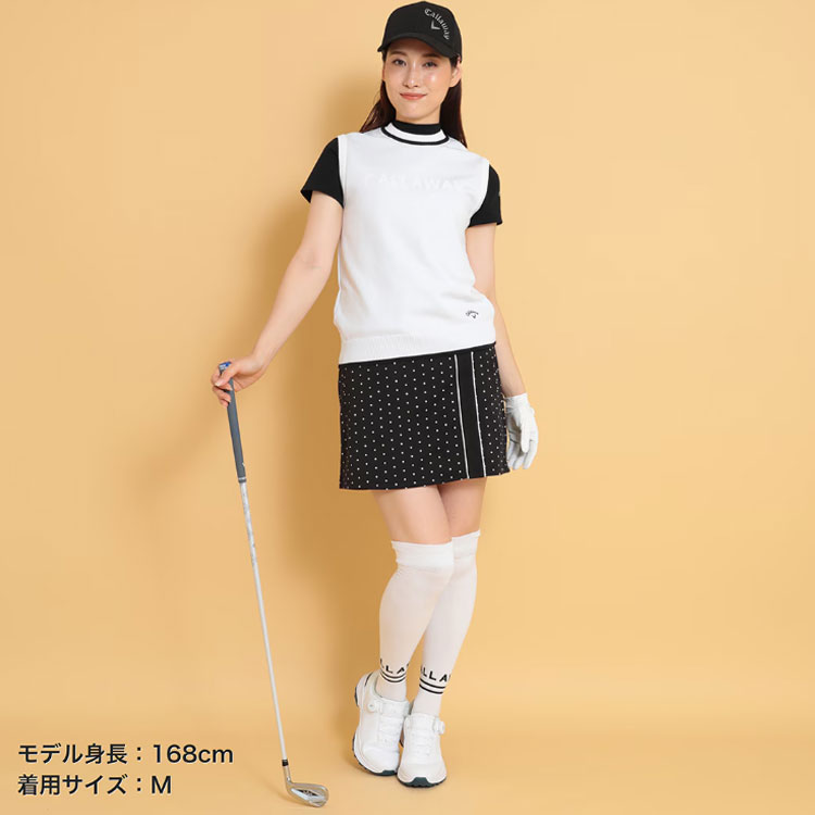 Callaway キャロウェイ ゴルフウェア C24219200 ピンタック ロゴ