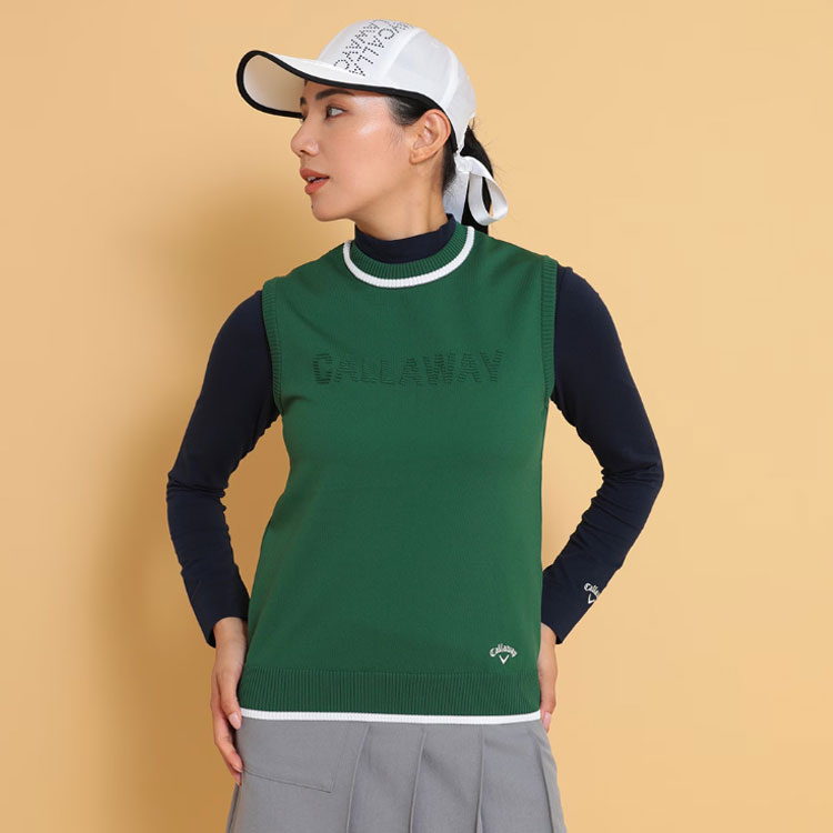 Callaway キャロウェイ ゴルフウェア C24219200 ピンタック ロゴ