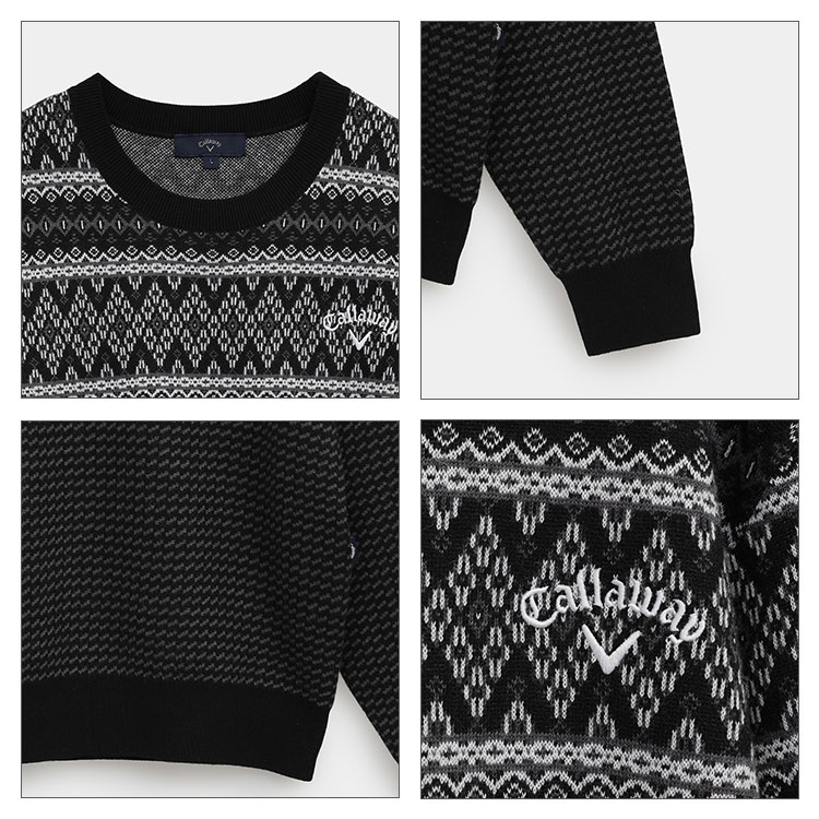 Callaway（キャロウェイ） ゴルフウェア C25218103 ノルディック柄