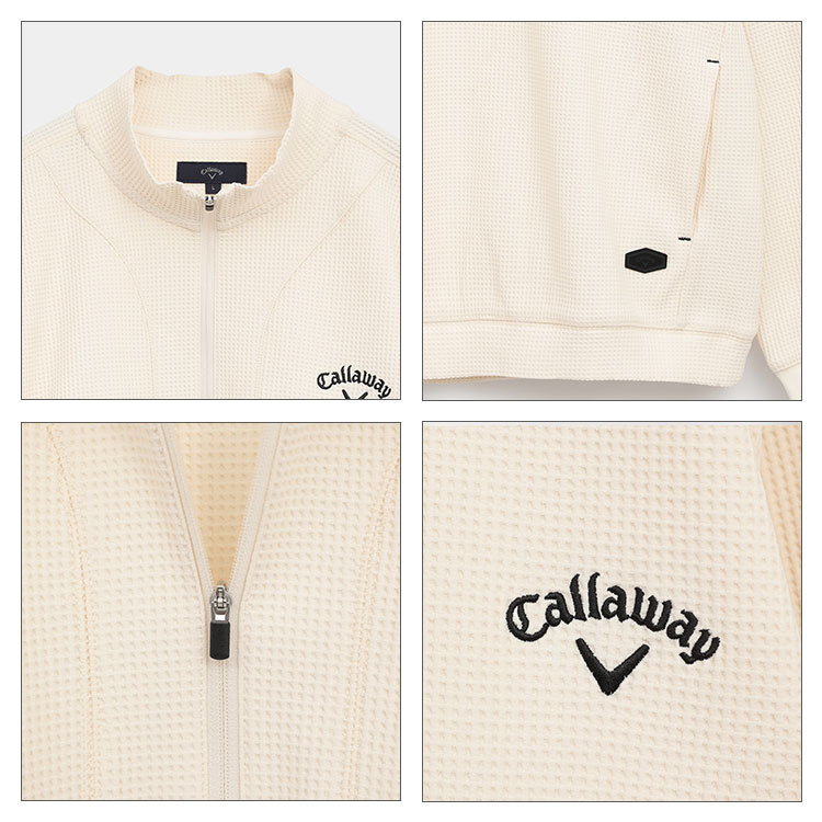 Callaway（キャロウェイ） ゴルフウェア C25233103 ワッフルハーフ