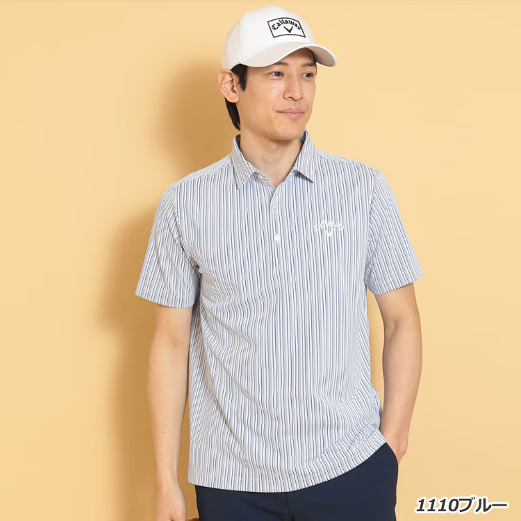 Callaway（キャロウェイ） ゴルフウェア C25134107 ストライプ ジャ