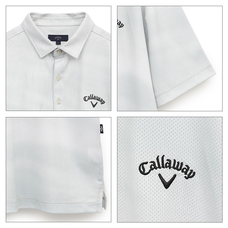 Callaway（キャロウェイ） ゴルフウェアC25134117 かざあなメッシュ