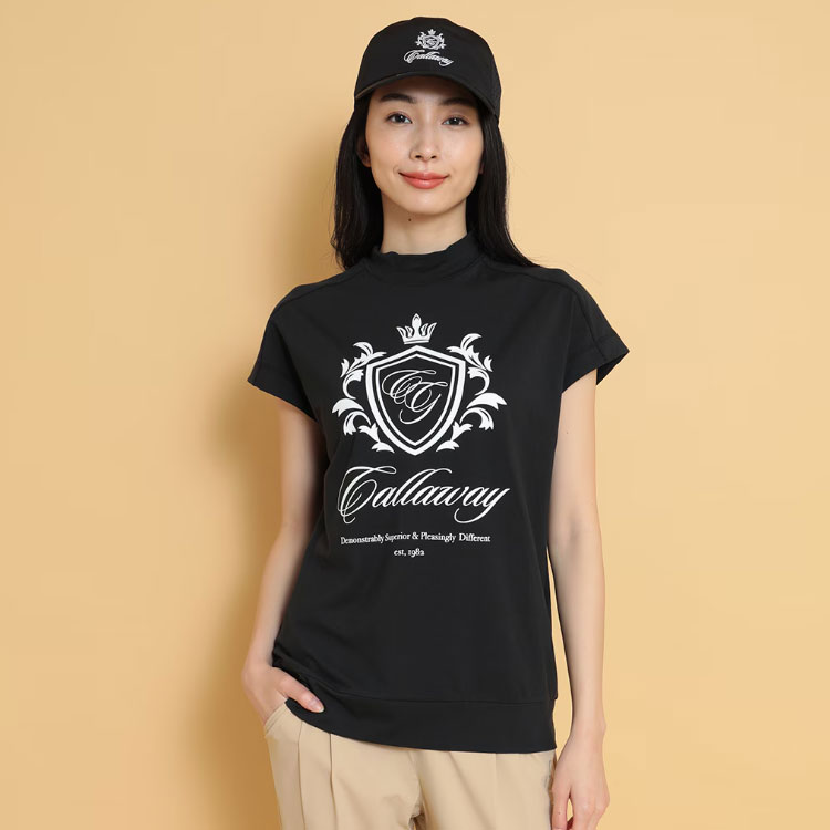 Callaway レディース ゴルフシャツ M Callaway キャロウェイ ゴルフウェア 半袖シャツ レディース 裏