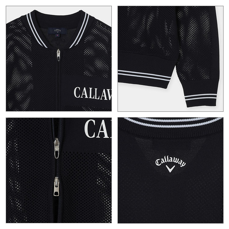Callaway（キャロウェイ） ゴルフウェア C26118200 メッシュ編み