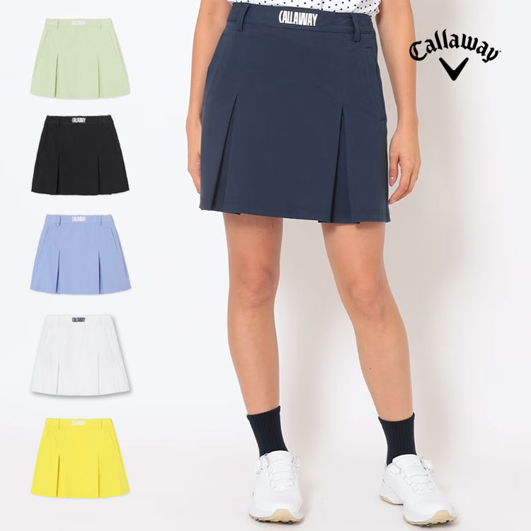 Callaway - キャロウェイ ゴルフお召しもの C26128207 8WAY 直線コース 裏冷やりとした 筋目 スコート （レディース） レディースウエア-スポーツ-ゴルフ