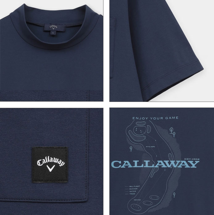 Callaway（キャロウェイ） ゴルフウェア C26134120 -3℃ 裏クール