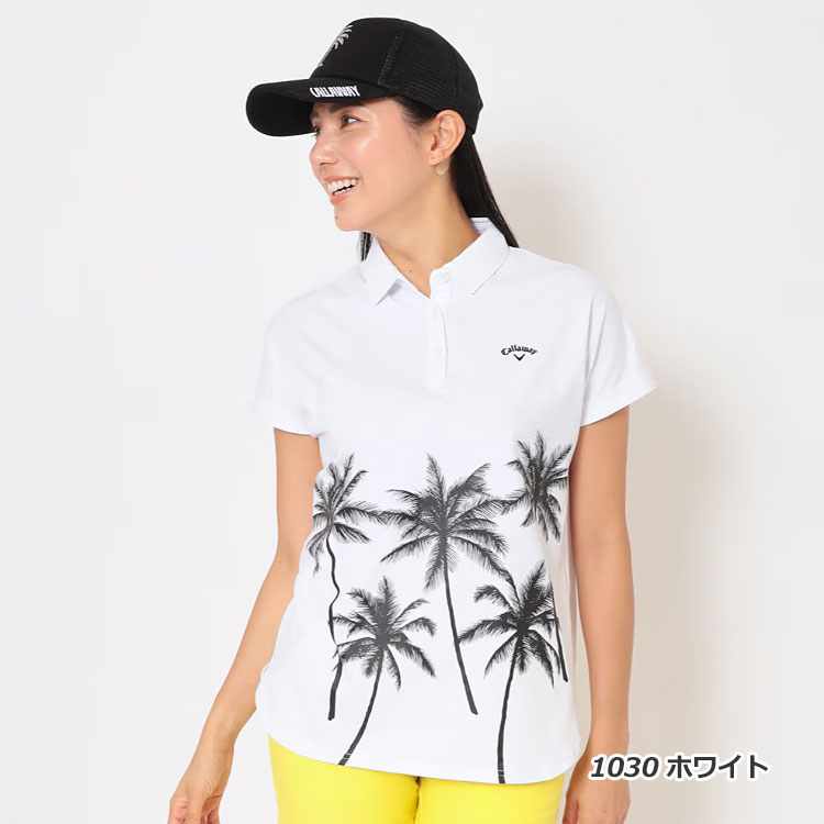 Callaway（キャロウェイ） ゴルフウェア C26134212 ヤシの木プリント
