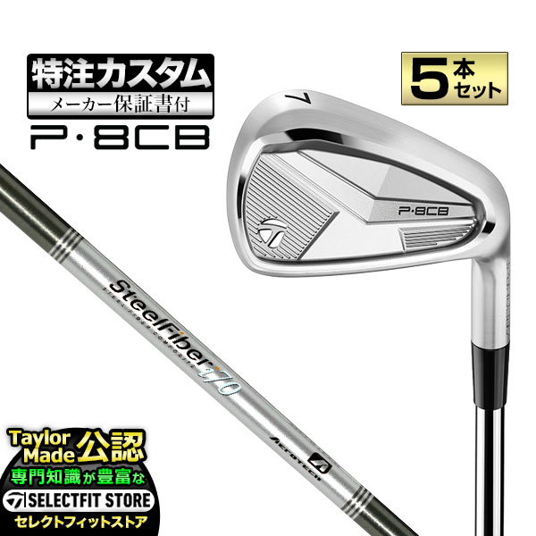 テーラーメイド　P8CB カスタムシャフト5本セット TaylorMade（テーラーメイド） 【メーカーカスタム】テーラーメイド