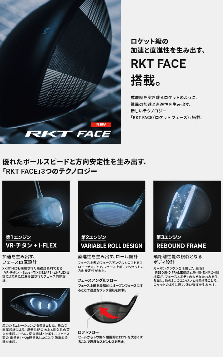 ZXi 2026 モデル ダンロップ SRIXON RKT ドライバーVENTUS TR ZXi-II 6