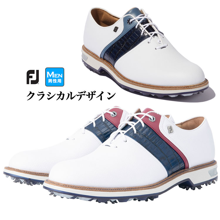 【最安値セール】FOOT JOY フットジョイ　ゴルフシューズ　プレミア　パッカード シューズ(男性用)