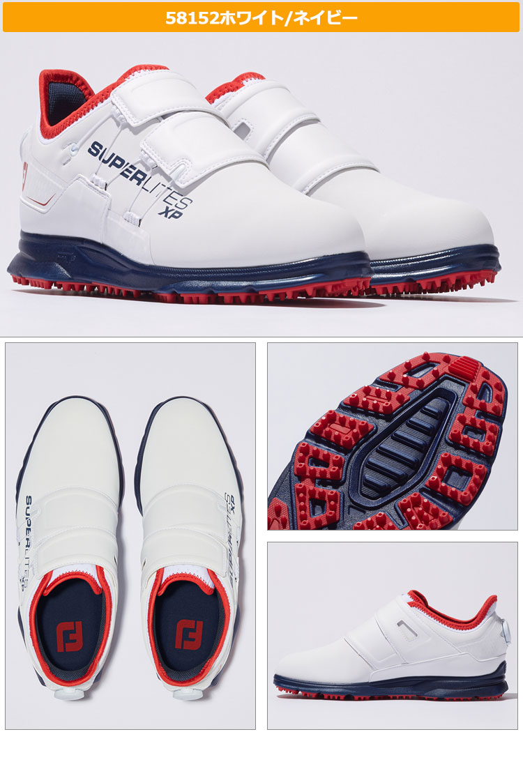 フットジョイ ゴルフシューズ   MEN'S FJ スーパーライト XP スパイクレス BOA （メンズ）【ウィズ：W】 | FootJoy | 02