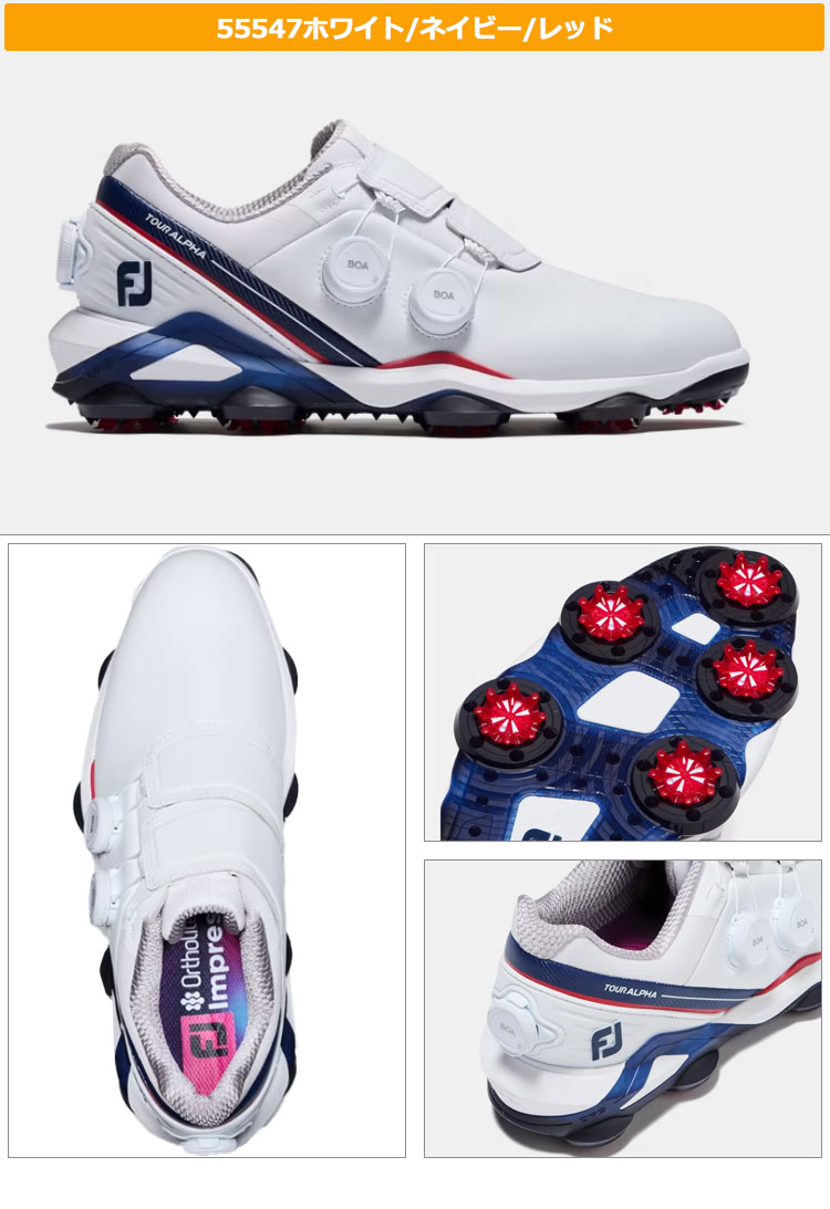 FootJoy（フットジョイ） ゴルフシューズ Tour Alpha MEN BOA 24 MEN'S