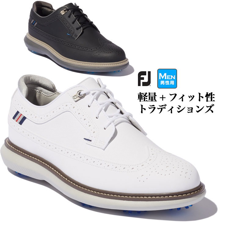 最安挑戦！ 激安先着 2022年モデル Foot Joy Golf フットジョイ ゴルフシューズ 57920 FJ Traditions MEN'S FJトラディションズ メンズ ウィズ nanaokazaki.com nanaokazaki.com