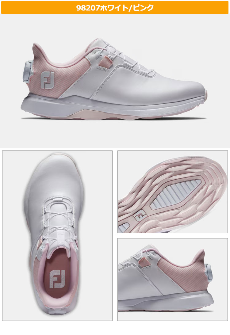 フットジョイ ゴルフシューズ WOMEN'S FJ プロライト BOA W PROLITE BOA スパイクレス （レディース）【ウィズ：W】 | FootJoy | 02