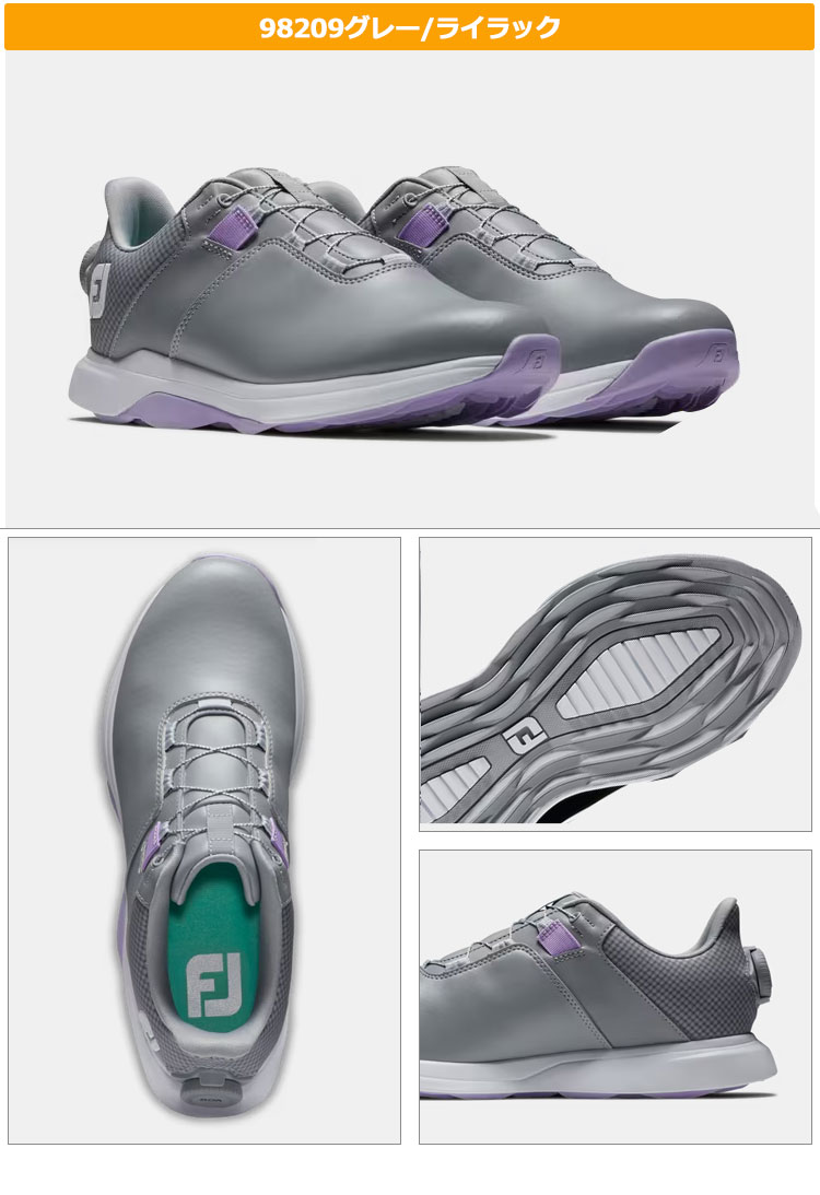 フットジョイ ゴルフシューズ WOMEN'S FJ プロライト BOA W PROLITE BOA スパイクレス （レディース）【ウィズ：W】 | FootJoy | 04