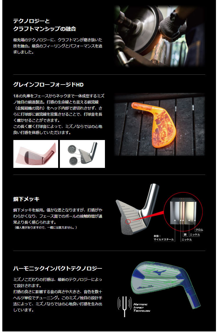 アイアンセット 6本 スチールシャフト　ミズノプロ221 221 アイアン(6本セット) ダイナミックゴールド HT(アイアン