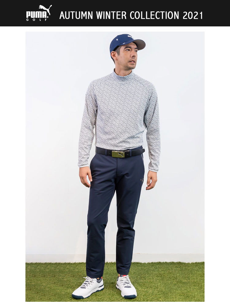 PUMA GOLF プーマ ゴルフウェア 930327 グラフィック LS モックネック