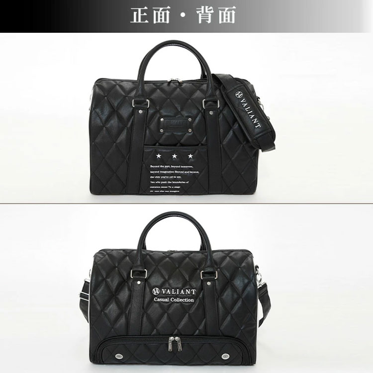 バリアント ゴルフ VAC-001BB カジュアルコレクション ボストンバッグ シューズ収納 ポケット ショルダー |  | 03