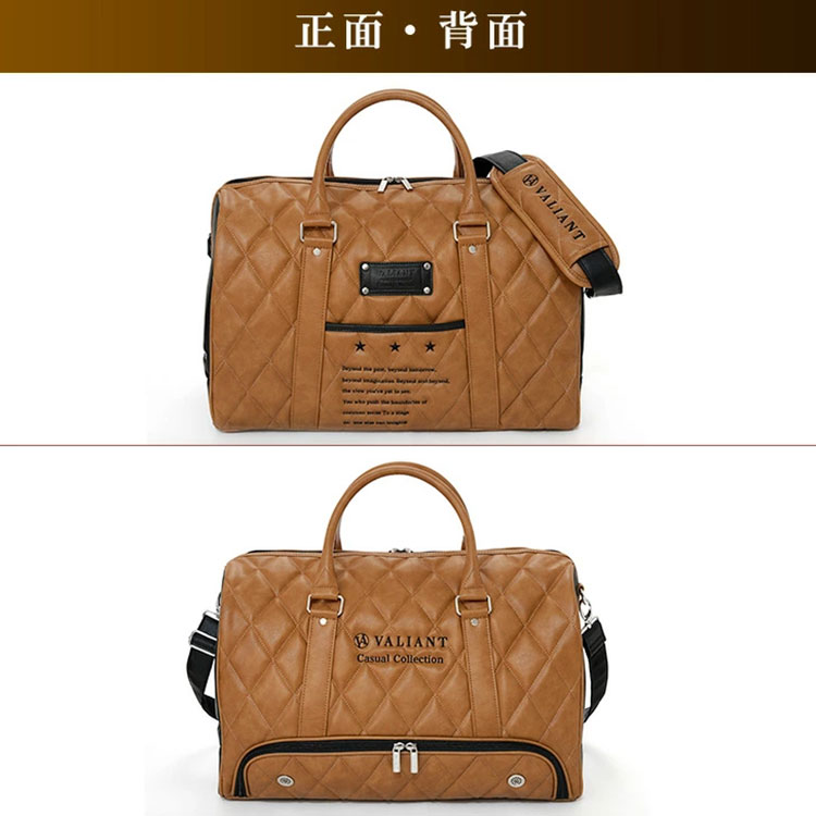 バリアント ゴルフ VAC-001BB カジュアルコレクション ボストンバッグ シューズ収納 ポケット ショルダー |  | 09