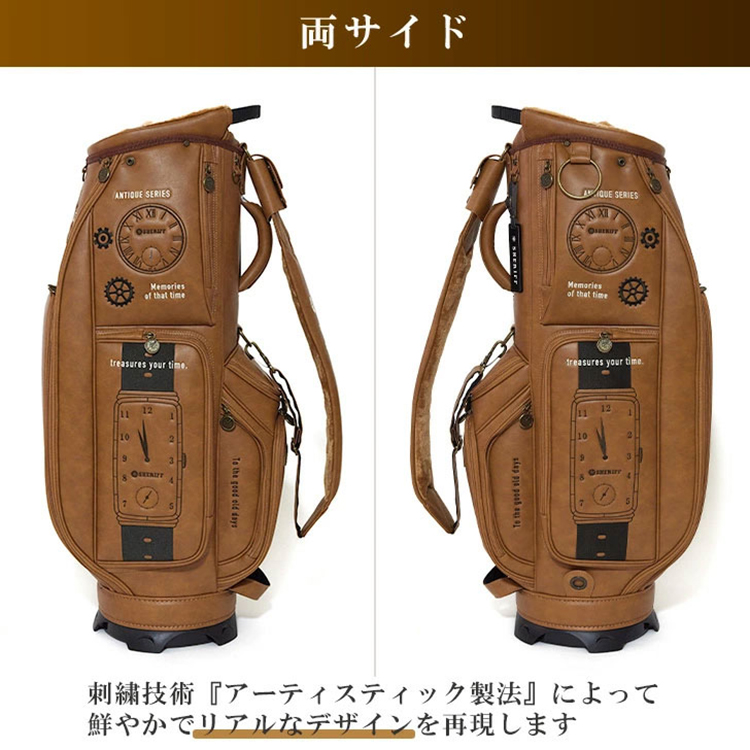 SHERIFF キャディバッグ｜ゴルフ用バッグ｜ゴルフ｜スポーツ おすすめ