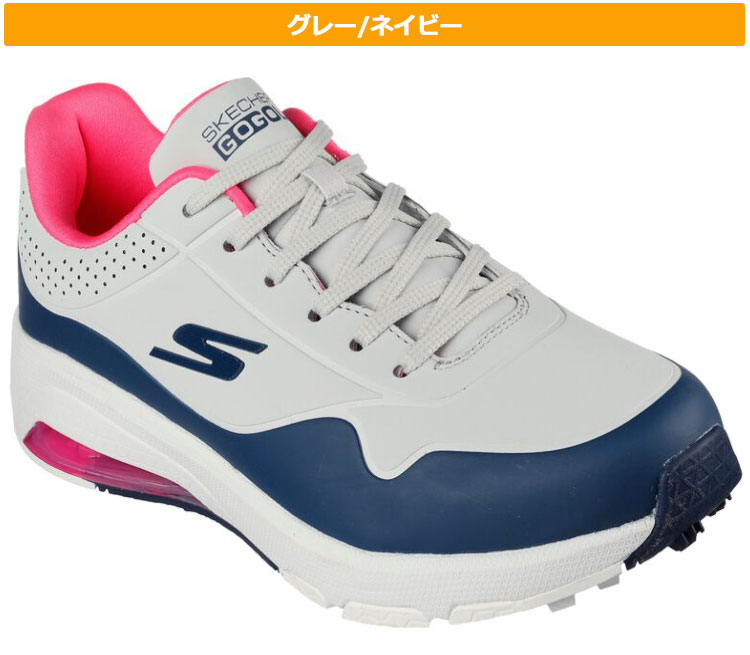 SKECHERS GOLF スケッチャーズ ゴルフシューズ 123004 ゴーゴルフ SKECH-AIR DOS スケッチエア ドス スパイクレス (レディース)｜f-netgolf｜03