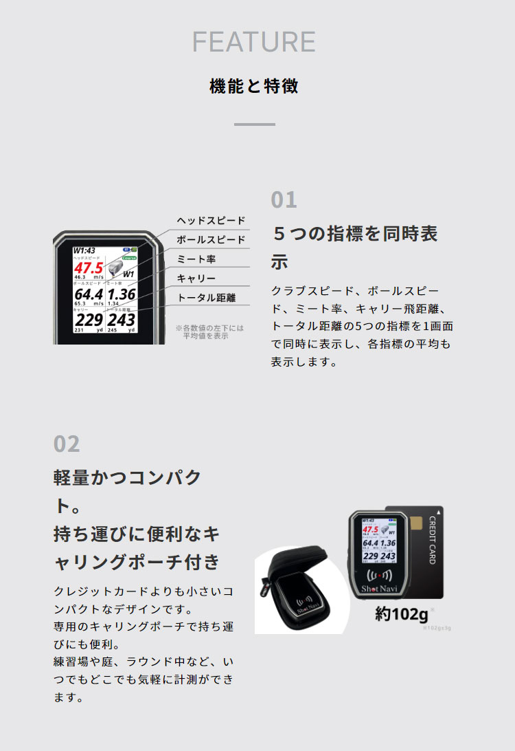 ShotNavi（ショットナビ） Shot Navi SHOTLYZER ショットライザー
