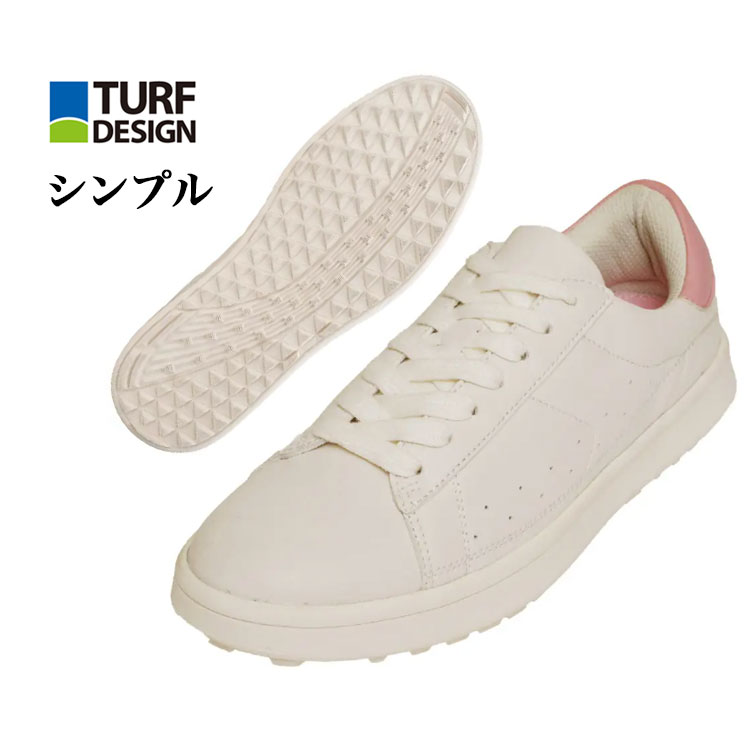 TURF DESIGN ターフデザイン TDSH-2275L スパイクレス ゴルフシューズ （レディース） | TURF DESIGN